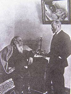 Tolstoy and Dushan Makovitsky